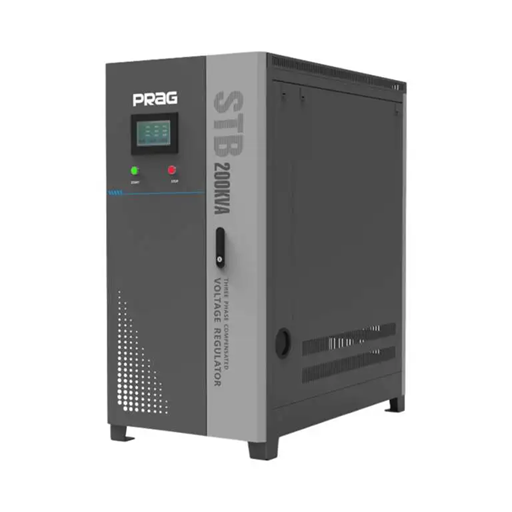 PRAG 200KVA 3-Phase Servo Voltage Stabilizer (304-456V)