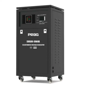 PRAG 30KVA 3-Phase Servo Voltage Stabilizer (260-456V)