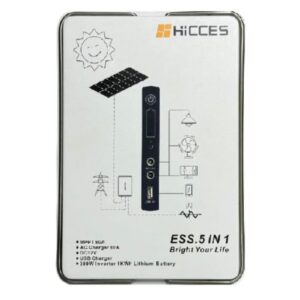 Hicces 300w Portable Solar Generator