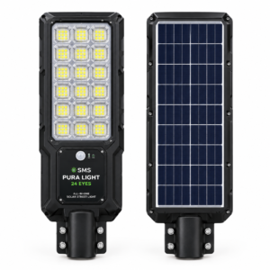 SMS PURA LIGHT 24 EYES (Plastic All-in-One Street Light)