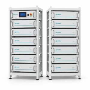 Aurora 175.5kwh High Voltage Lithium Battery Stacking
